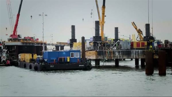 محطة عائمة في ألمانيا