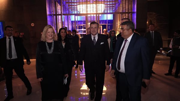 أحمد عيسي خلال الإفتتاح