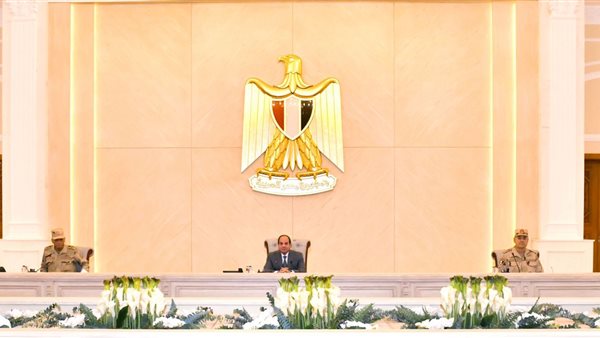 الرئيس السيسي يجتمع