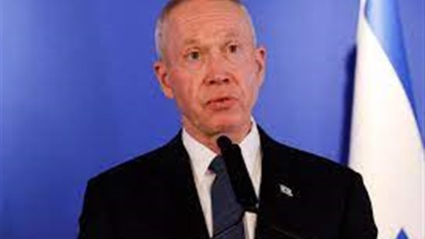  وزير الدفاع الإسرائيلي