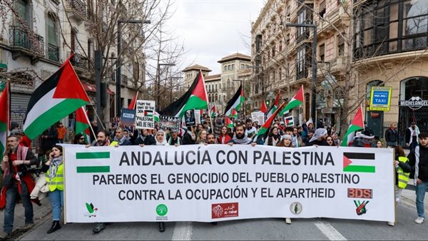 احتجاجات داعمة لفلسطين