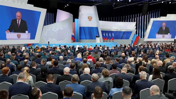  بوتين في خطابه السنوي