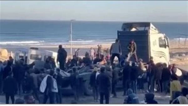 جانب من الحادث 