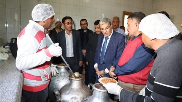 محافظ المنيا يتفقد