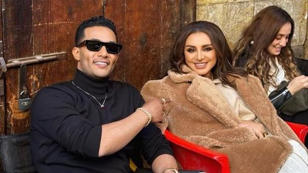 انغام ومحمد رمضان