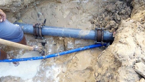 كسر خط مياه ـ أرشيفية