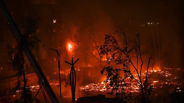 حريق الأهرام