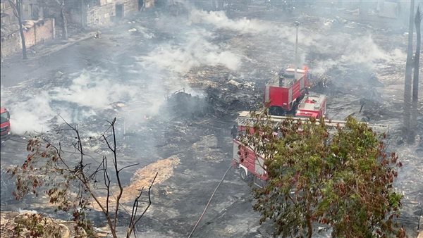 حريق ستوديوهات الأهرام