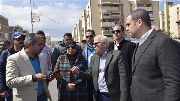 محافظ بورسعيد يتفقد