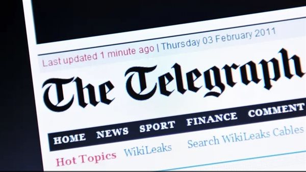صحيفة تيليجراف البريطانية