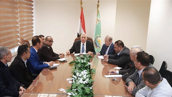 اجتماع وزير الزراعة