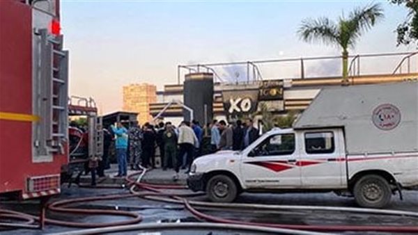 جانب من الحريق 