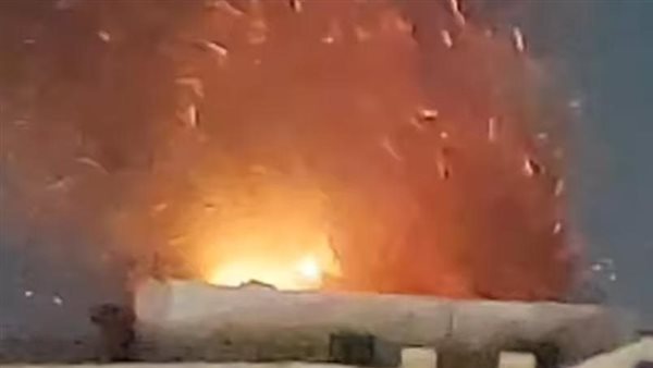 جانب من الحريق 