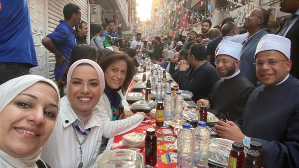 جانب من فعاليات الإفطار