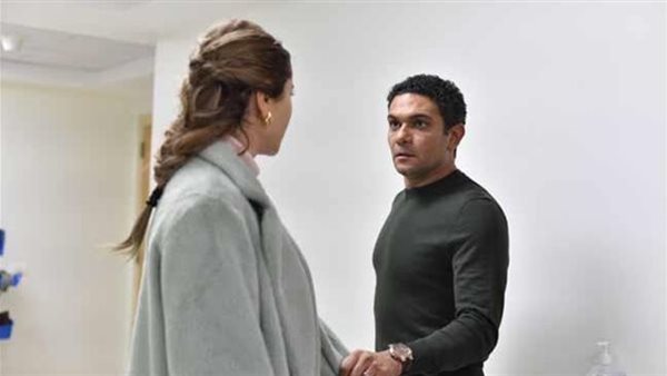  آسر ياسين وعائشة