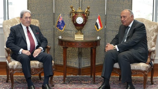 وزير الخارجية يستقبل