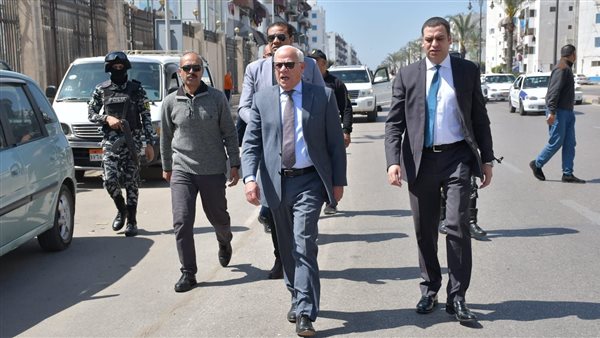 محافظ بورسعيد يتفقد