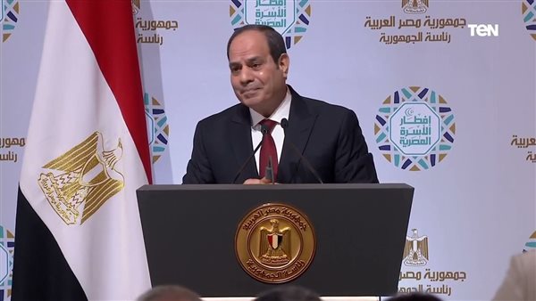 جانب من كلمة الرئيس