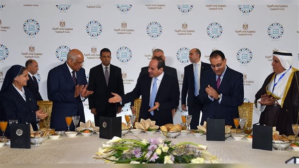 إفطار الرئيس السيسي