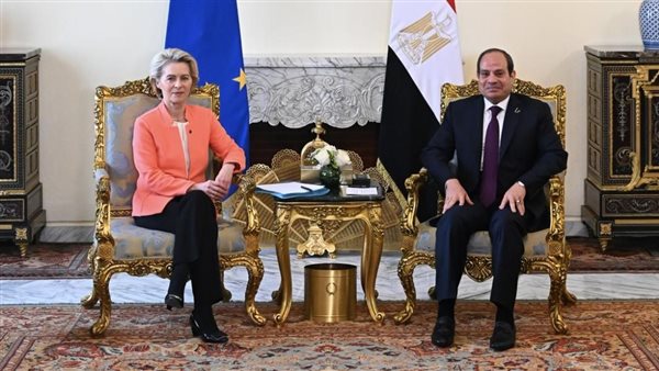 الرئيس السيسي ورئيسة