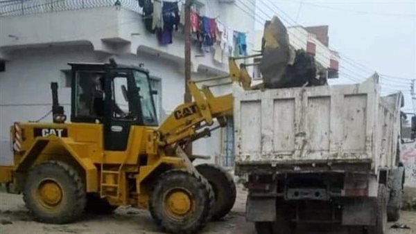 رفع المخلفات بالبحيرة