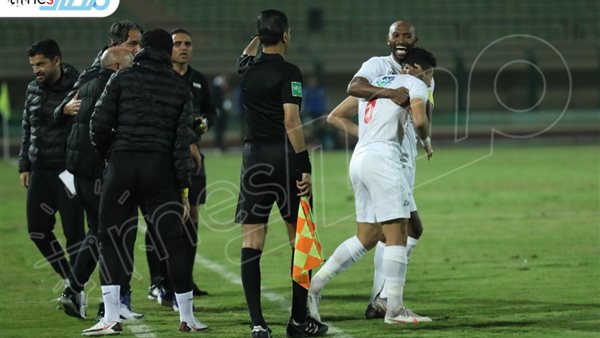 جانب من مباراة الزمالك