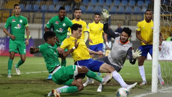 جانب من مباراة الإسماعيلي