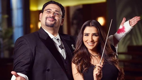 مي عمر - أكرم حسني