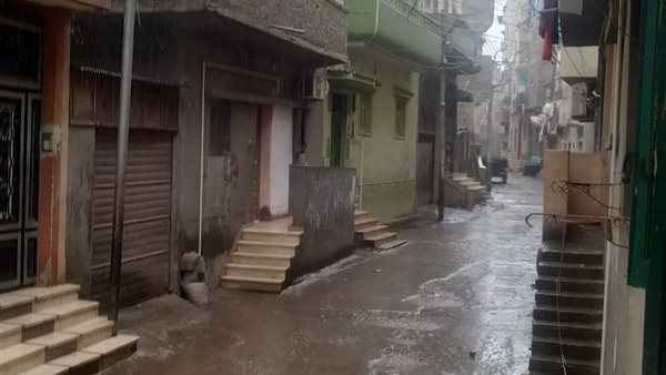 هطول أمطار على كفر