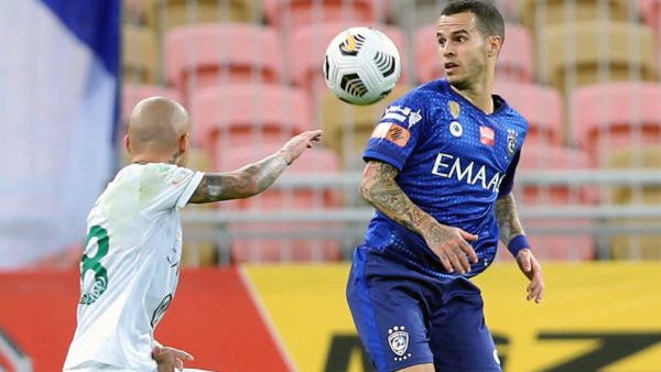 جانب من المباراة