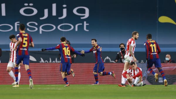 جانب من المباراة