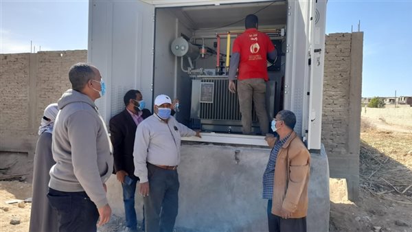 جانب من تركيب أكشاك