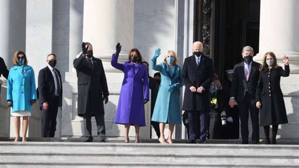 جانب من وصول الرئيس