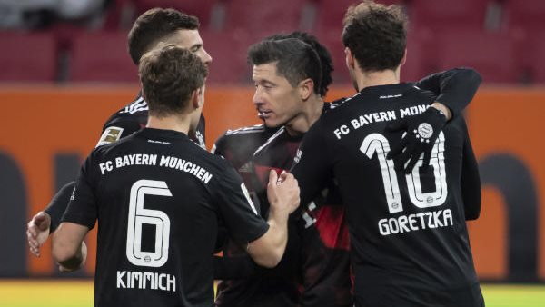 جانب من المباراة