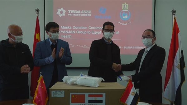 جانب من مراسم التسليم