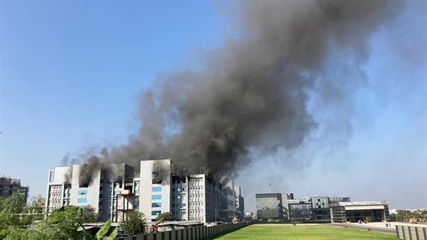 حريق مصنع اللقاح