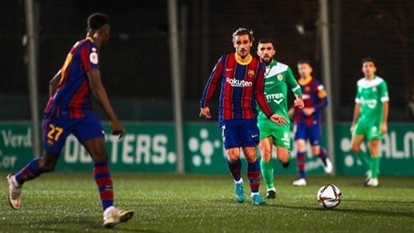 جانب من المباراة