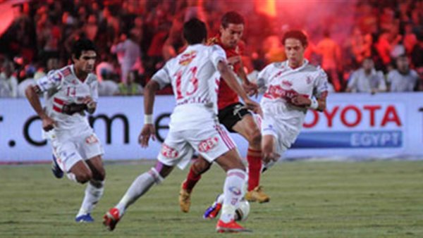 جانب من مباراة الأهلي