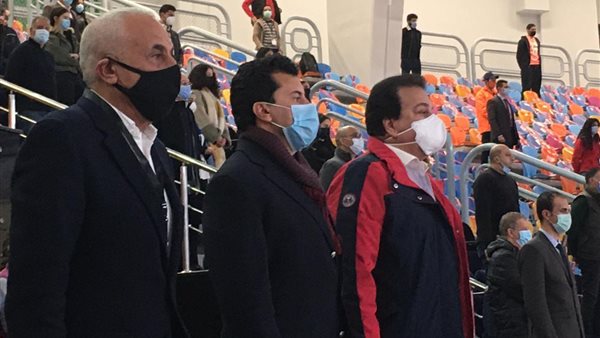 وزير الرياضة من المباراة