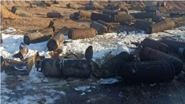 صورة السيارة المنفجرة