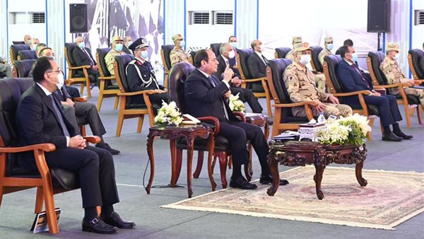 جانب من زيارة الرئيس