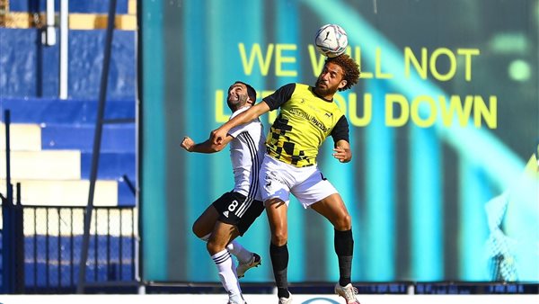 جانب من مباراة الجونة