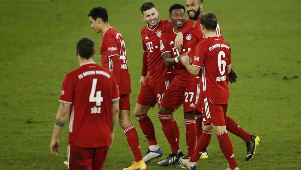 جانب من المباراة