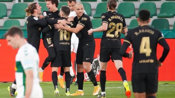 جانب من المباراة