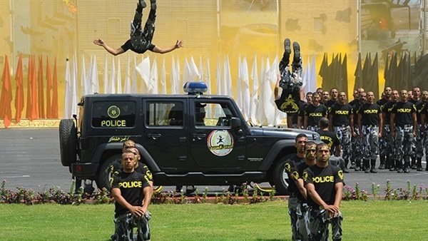 تدريبات الشرطة المصرية