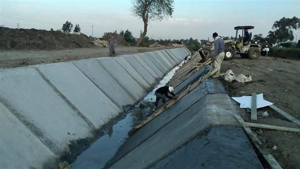 مشروع تبطين الترع