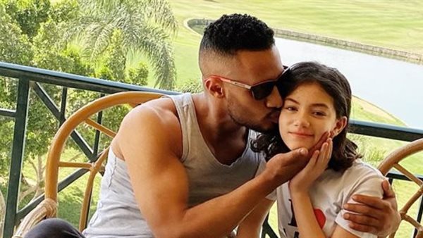 محمد رمضان وابنته