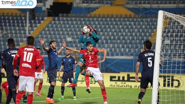 جانب من مباراة الأهلي