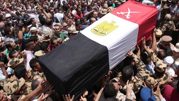 جنازة أحد الشهداء