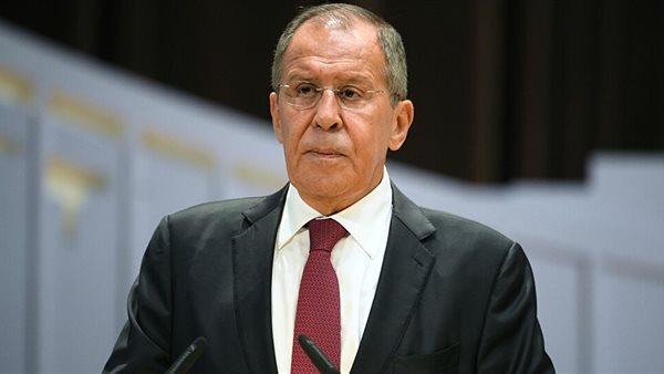 وزير الخارجية الروسي